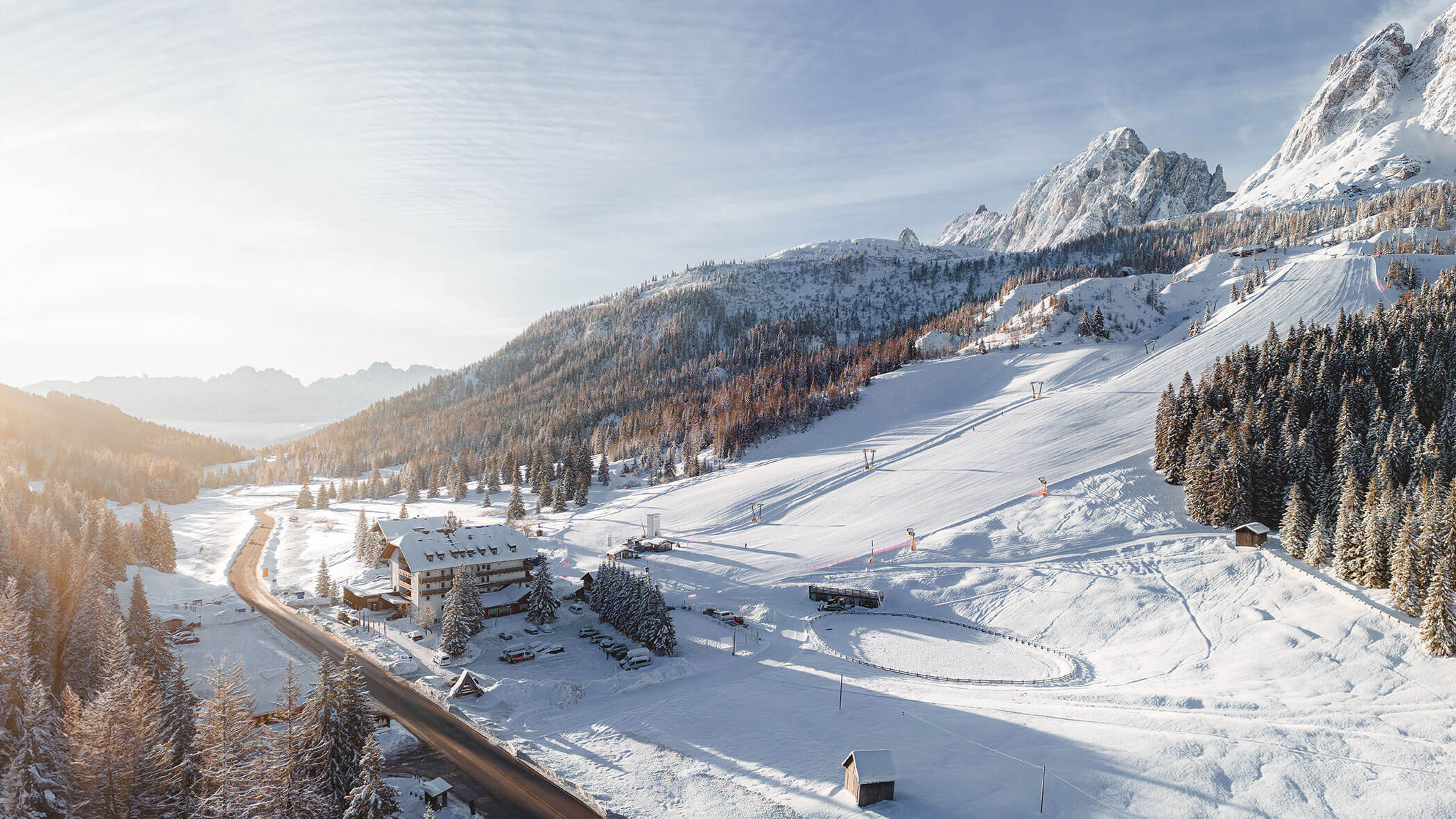 Hotel direkt an der Piste - Hotel Kreuzbergpass