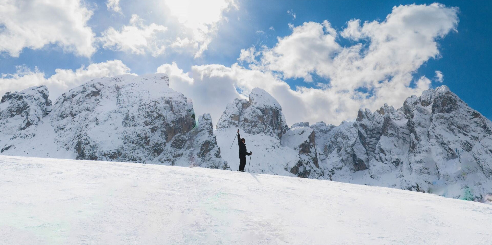 Sciare al Passo Monte Croce a Sesto direttamente fuori dalla porta dell’hotel