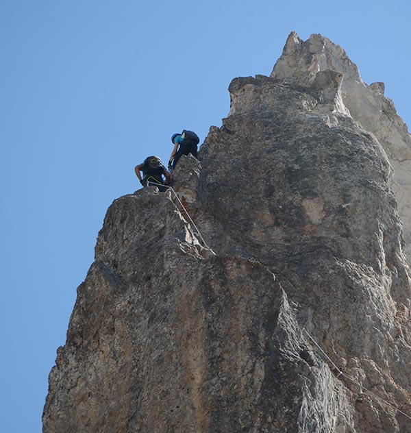 Ferrata Campanile Colesei