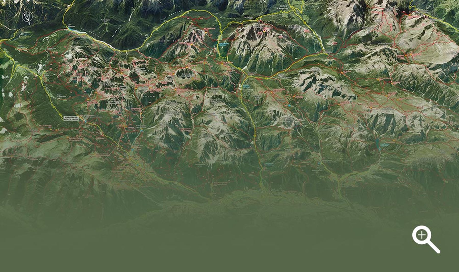 The largest network of hiking trails